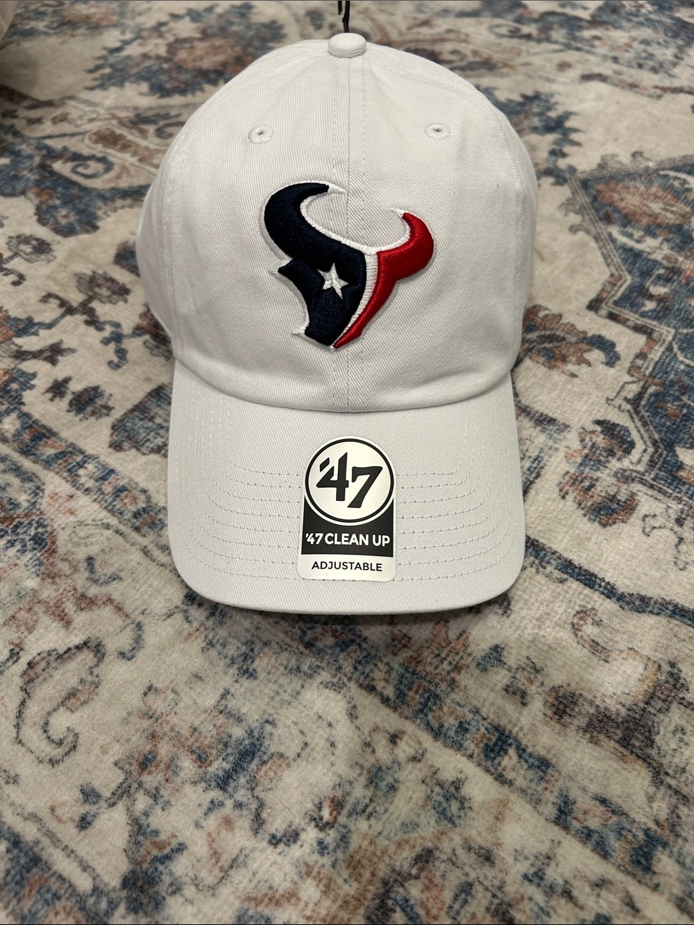 Houston Texans White Baseball Hat NWT OSFA